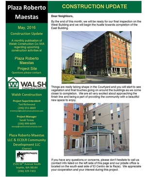 PRM newsletter may 2016 PRM newsletter may 2016