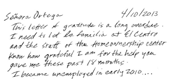 Thank you letter 2 Thank you letter 2